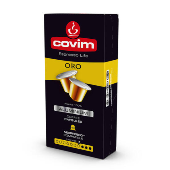 COVIM Alluminio Oro - капсули Nespresso® 10 бр