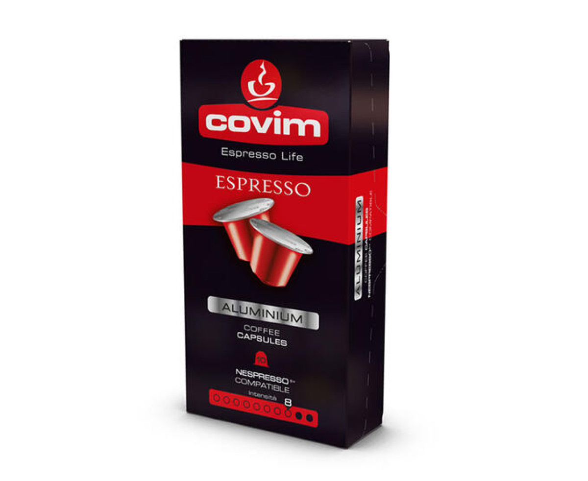 COVIM Alluminio Espresso- капсули Nespresso® 10 бр