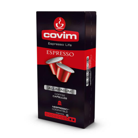 COVIM Alluminio Espresso- капсули Nespresso® 10 бр