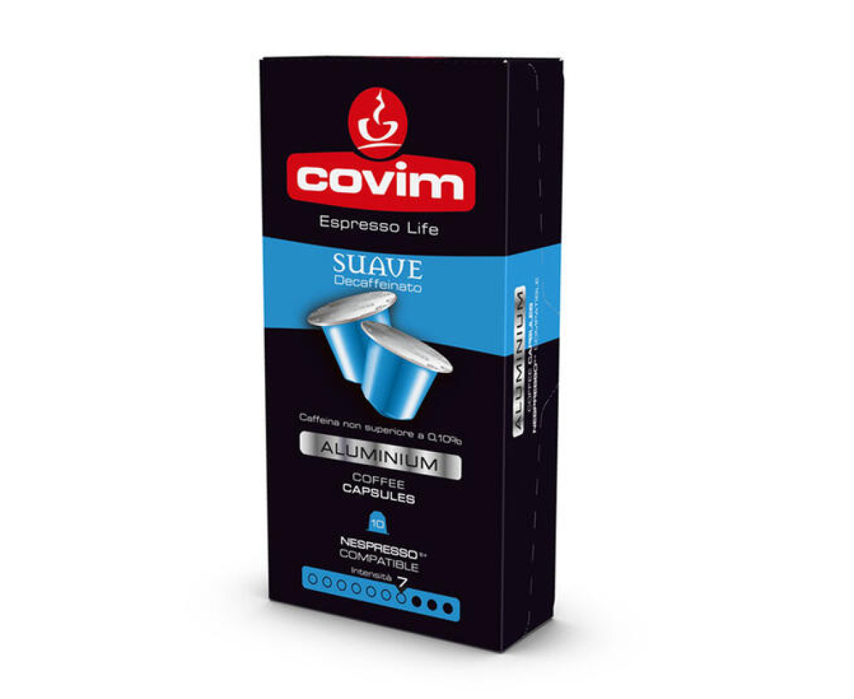 COVIM Alluminio Suave Decaffeinato - капсули Nespresso® 10 бр.