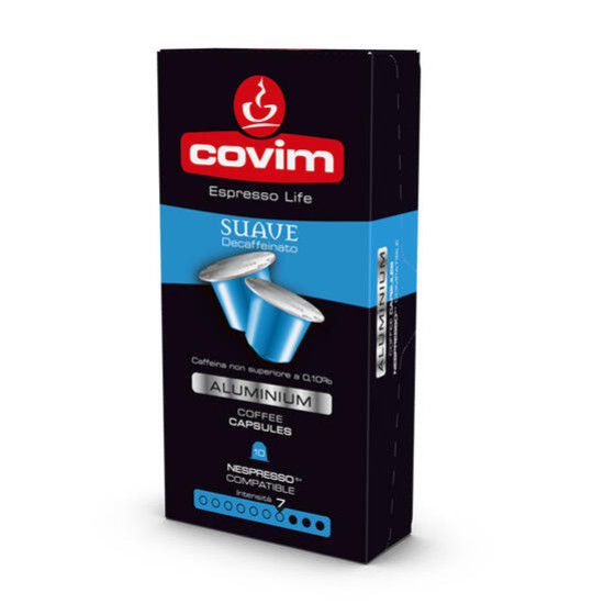 COVIM Alluminio Suave Decaffeinato - капсули Nespresso® 10 бр.