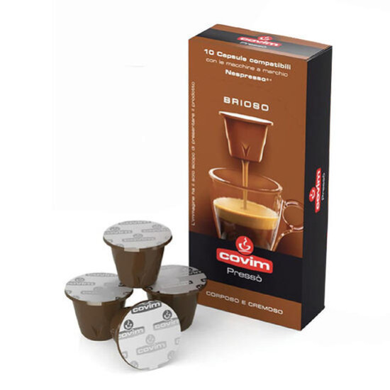 COVIM Brioso – капсули Nespresso® 10 бр.