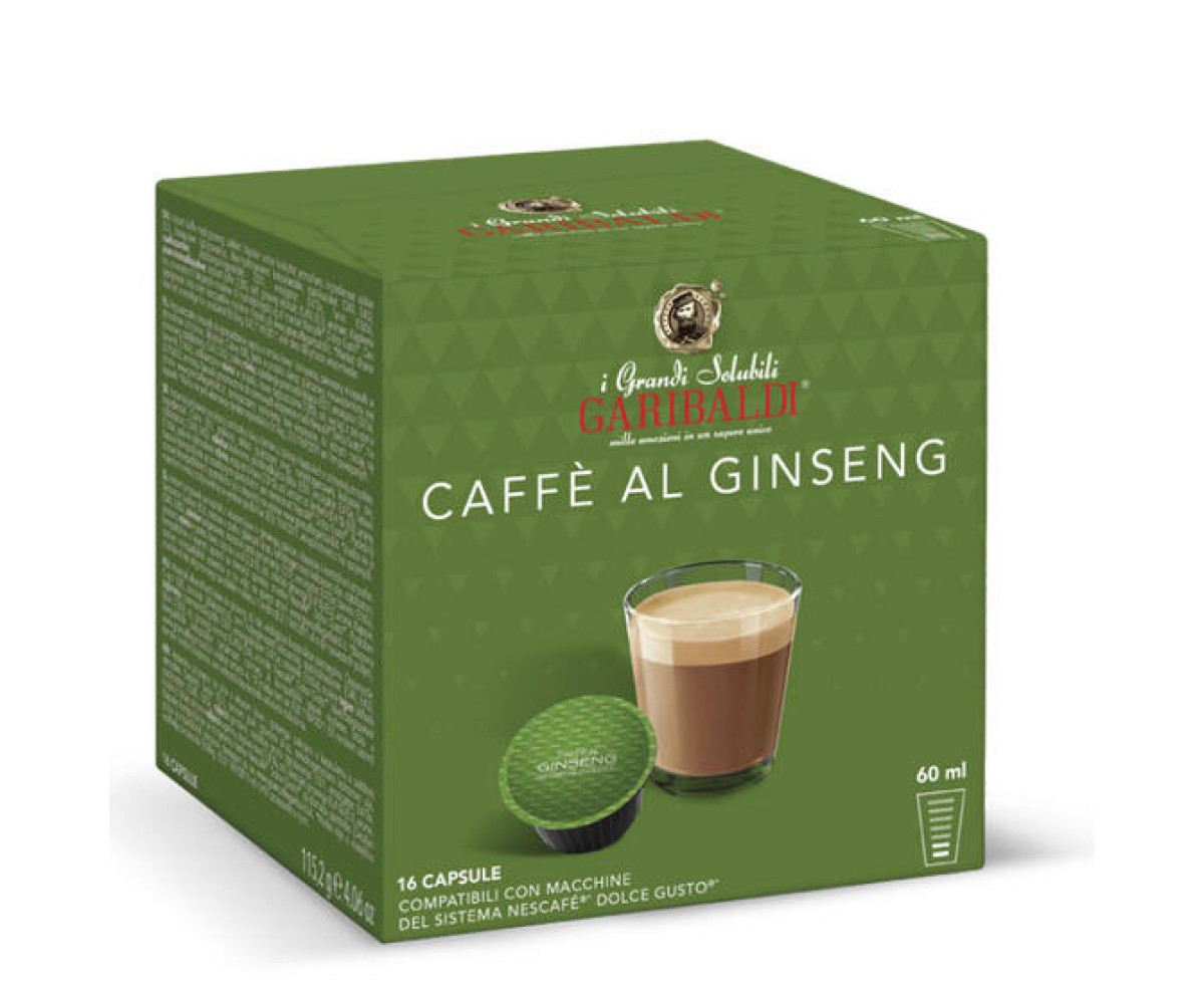 GARIBALDI Caffe Al Ginseng – капсули "Dolce Gusto“ 16 бр.