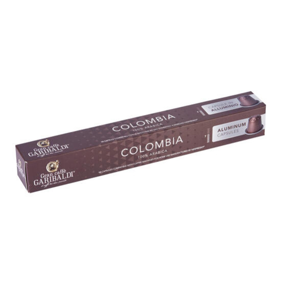 GARIBALDI Alluminio Colombia – капсули Nespresso® 10 бр.