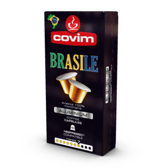 COVIM Alluminio Brasilia - капсули Nespresso® 10 бр