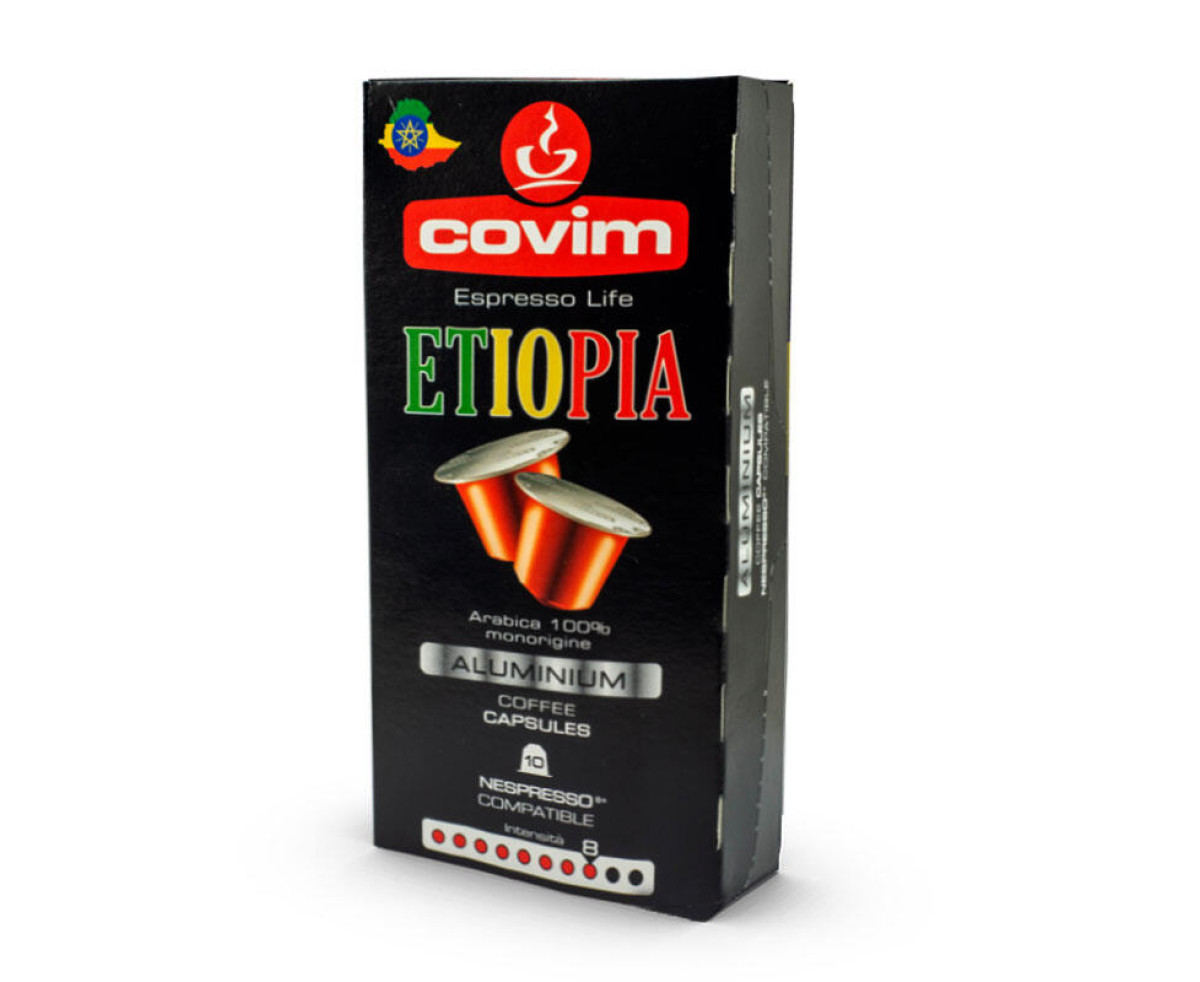 COVIM Alluminio Etiopia - капсули Nespresso® 10 бр