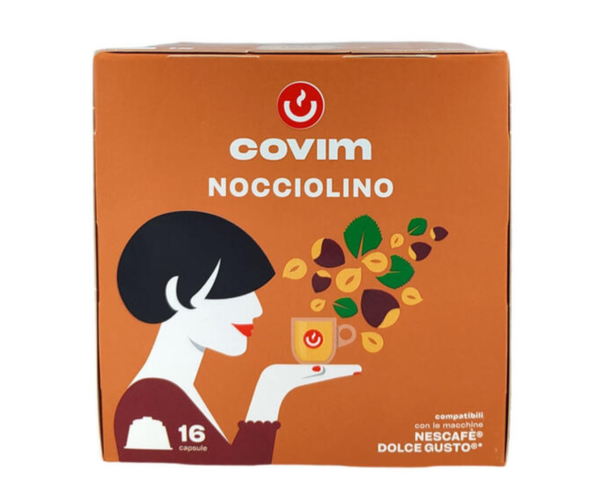 COVIM Nocciolino – капсули "Dolce Gusto" 16 бр.