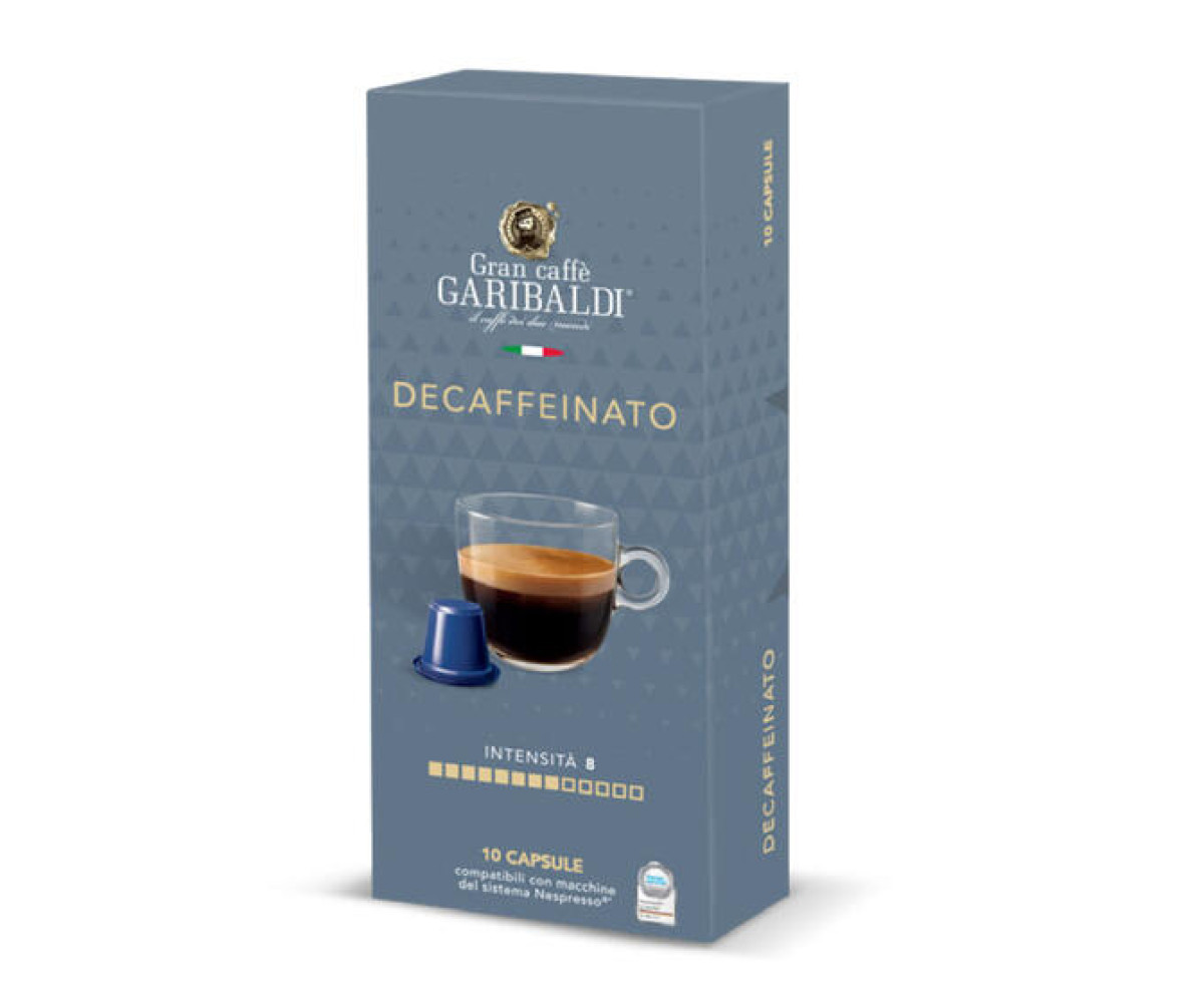 GARIBALDI Decaffeinato – капсули Nespresso® 10 бр.