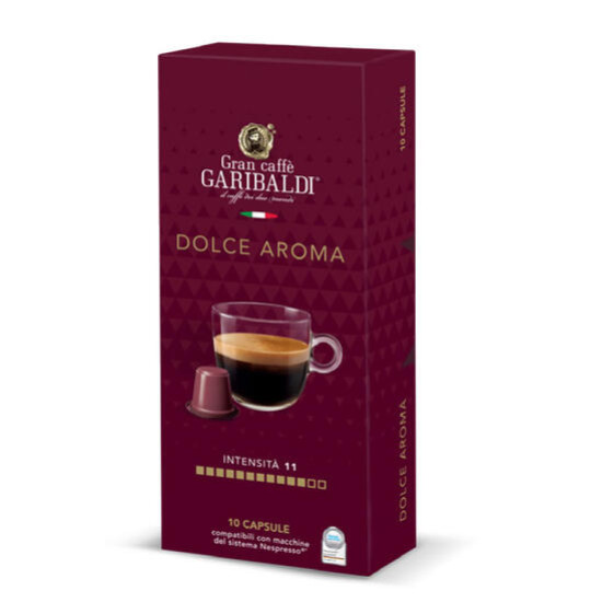 GARIBALDI Dolce Aroma – капсули Nespresso® 10 бр.