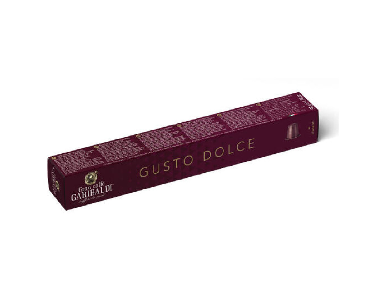 GARIBALDI Gusto Dolce – капсули Nespresso® 10 бр.
