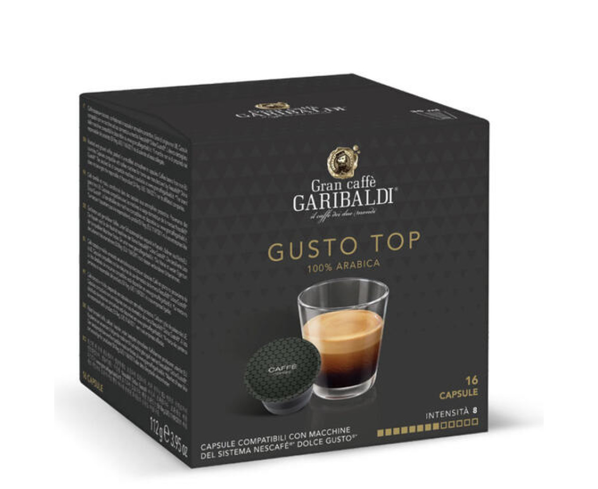 GARIBALDI Gusto Top – капсули "Dolce Gusto" 16 бр.