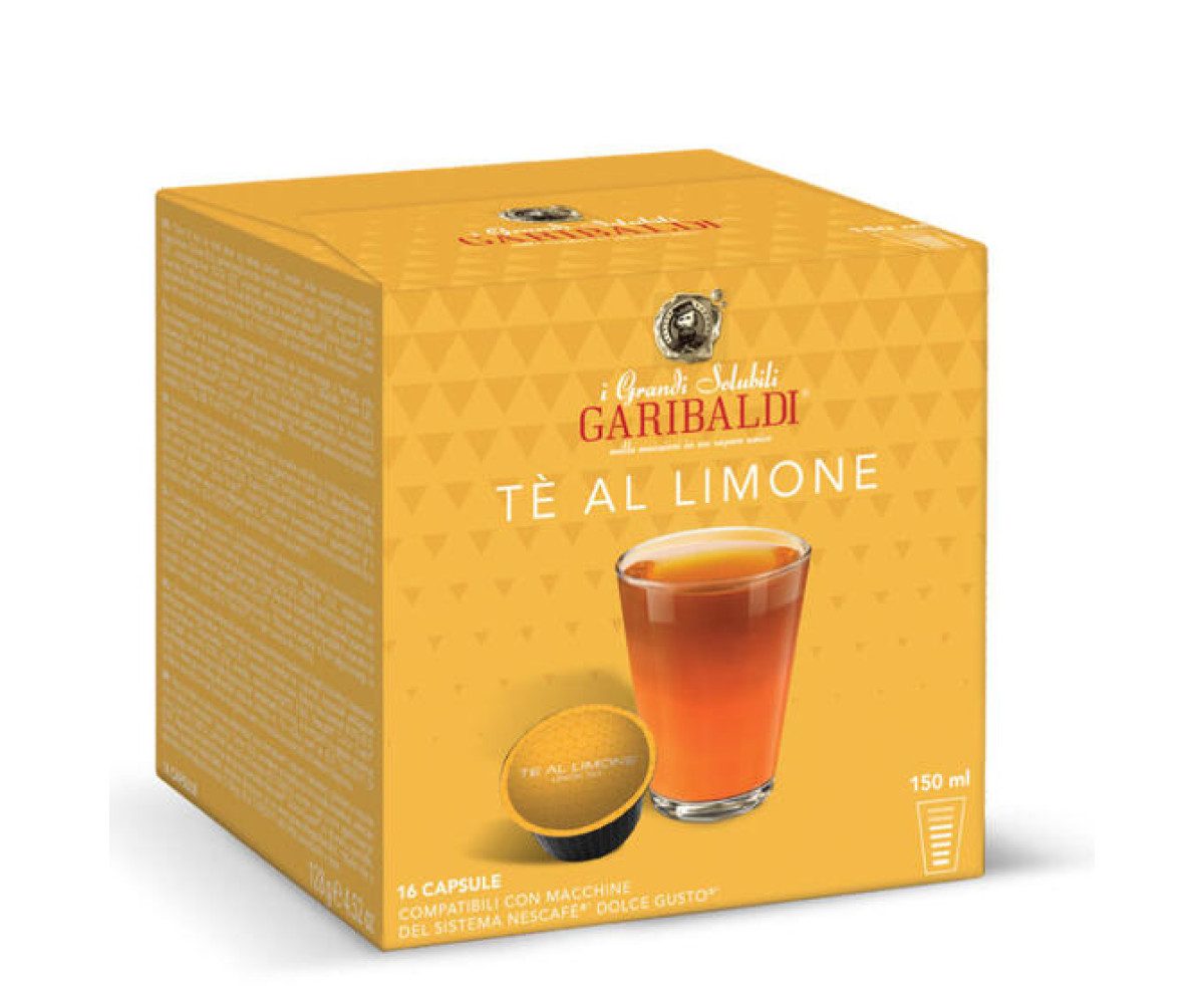 GARIBALDI "Te Al Limone" – Чай капсули "Dolce Gusto" 16 бр.