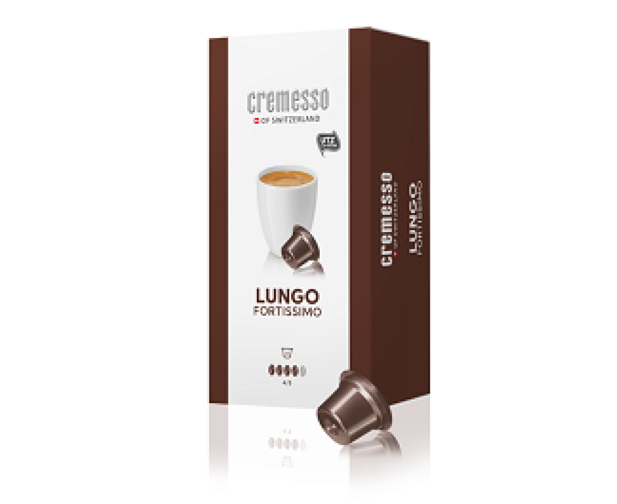 Cremesso Lungo Fortissimo 16бр капсули Cremesso Lungo Fortissimo 16бр капсули