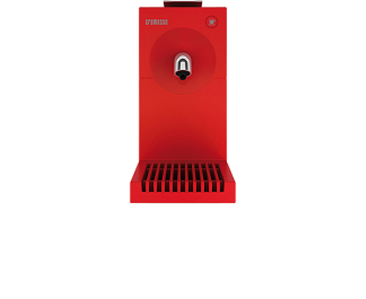 Cremesso UNO Fire Red кафемашина + 1 кутия подарък Cremesso кафе