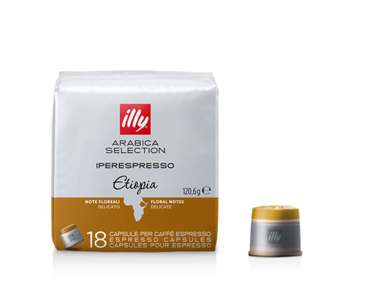 illy Iper Home Monoarabica Ethiopia - 18 capsules | Illy iper капсули illy Iper Home Monoarabica Ethiopia - 18 capsules | Illy iper капсули | Coffee Capsules |