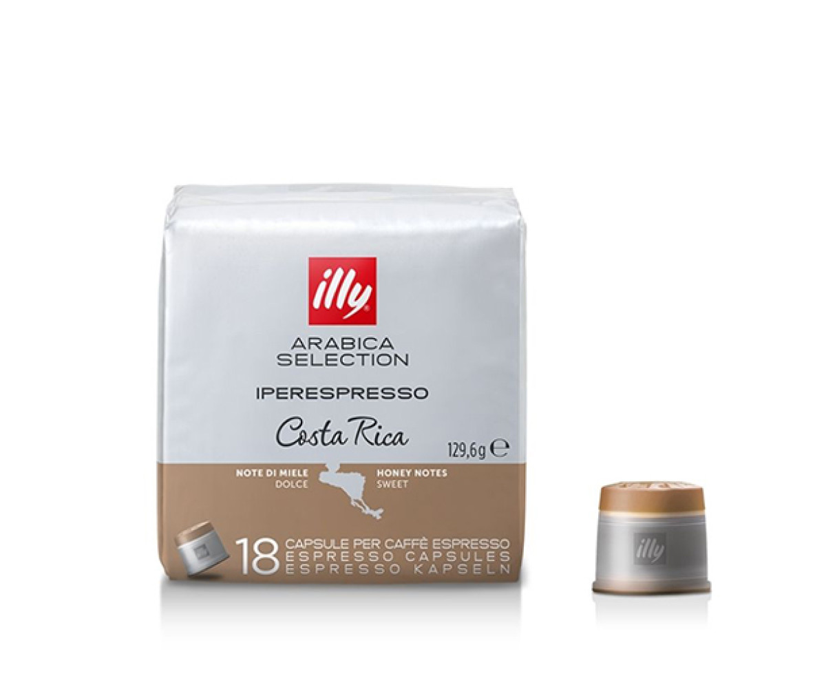illy Iper Home Monoarabica Costa Rica- 18 capsules | illy Iper Home Monoarabica Costa Rica- 18 capsules | | |