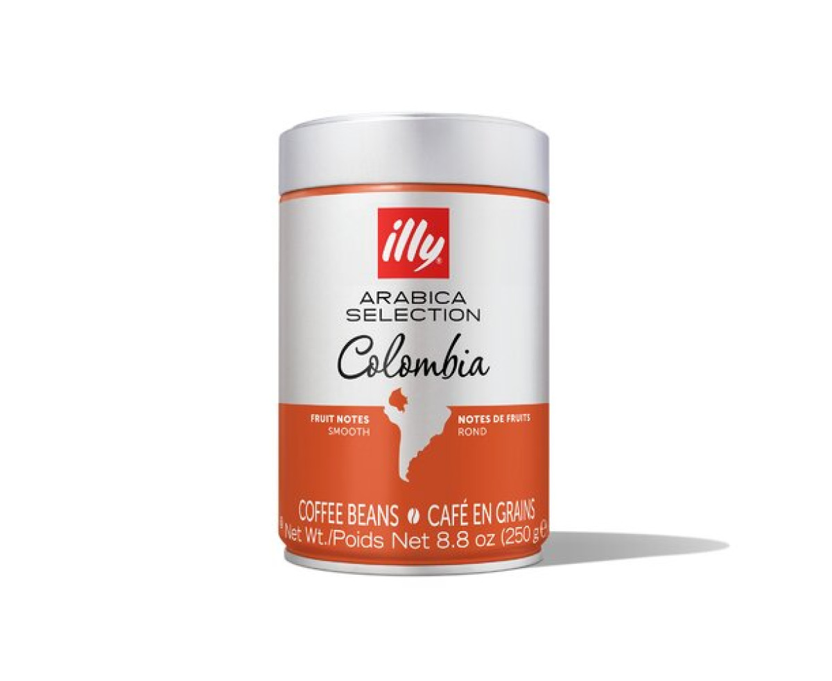 illy Espresso Monoarabica Colombia - кафе на зърна 250 гр. illy Espresso Monoarabica Colombia - кафе на зърна 250 гр.