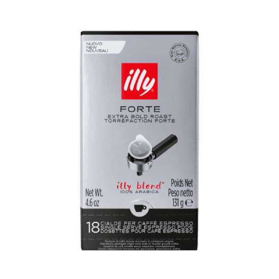 illy  Forte моно дози - 18 бр в кутия, e.s.e. падове
