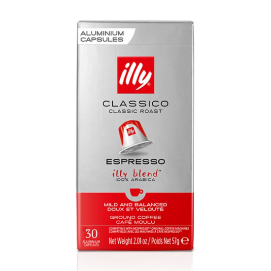 Illy Espresso Classico Nespresso съвместими капсули 30бр