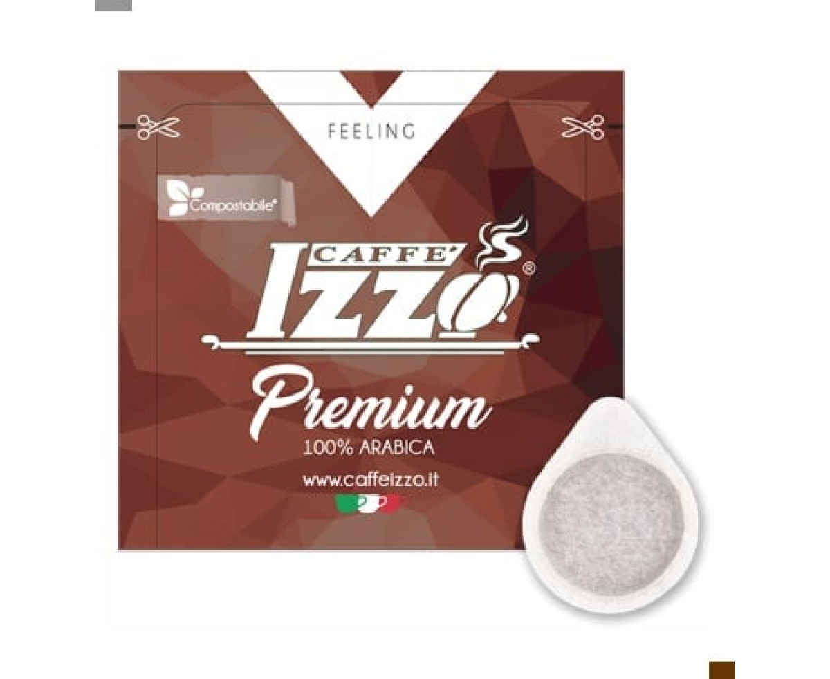 Izzo Premium 100% Арабика 1бр моно дози | Е.S.E mono doses | Coffee doses |