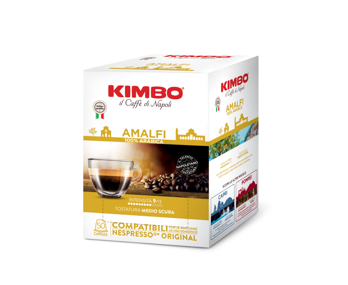 Kimbo AMALFI 100% ARABICA 50бр Nespresso съвместими | Nespresso съвместими Kimbo AMALFI 100% ARABICA 50бр Nespresso съвместими | Nespresso съвместими | Кафе капсули |