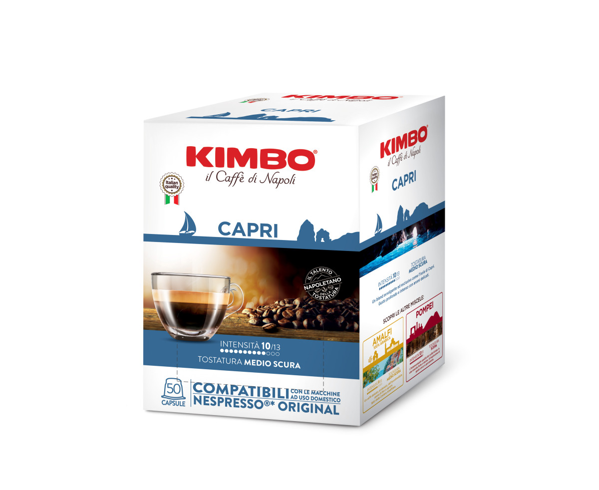 Kimbo CAPRI 50бр Nespresso съвместими | Nespresso съвместими Kimbo CAPRI 50бр Nespresso съвместими | Nespresso съвместими | Кафе капсули |