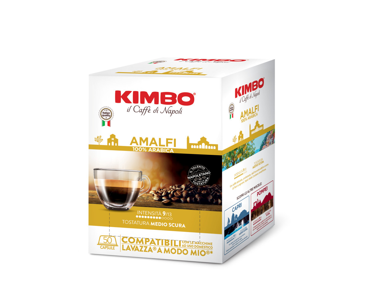 Kimbo  Kimbo AMALFI 100% ARABICA Lavazza A Modo Mio съвместими