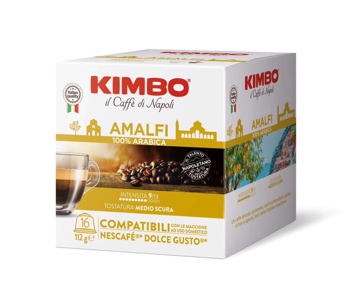 Kimbo  Kimbo AMALFI 100% ARABICA 16бр Dolce Gusto съвместими