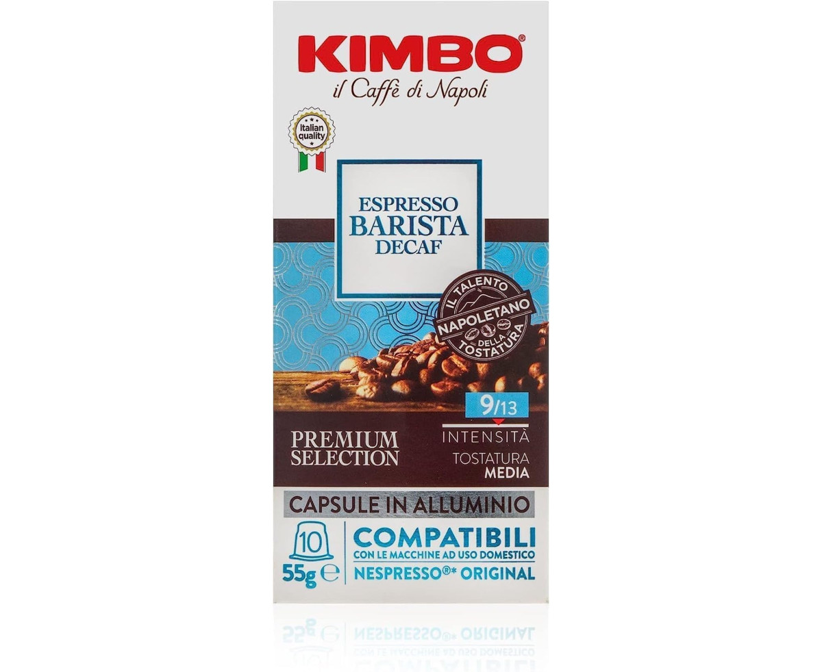 Kimbo Espresso Barista Decaf алуминиеви капсули за Nespresso кафемашина