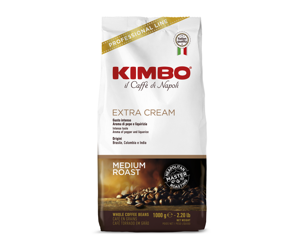 Kimbo Extra Cream кафе на зърна 1кг