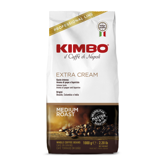 Kimbo Extra Cream кафе на зърна 1кг