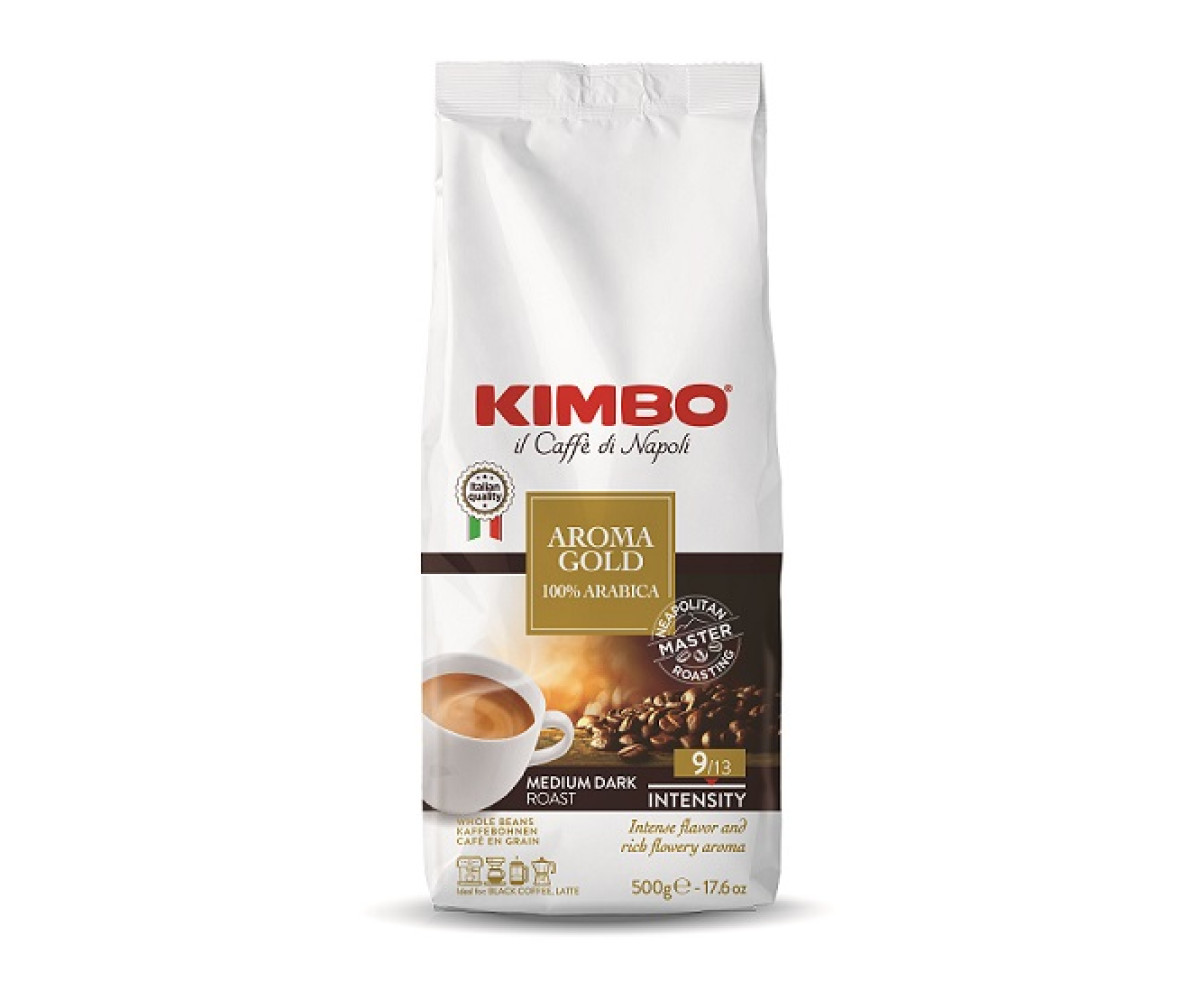 Kimbo Aroma Gold - 500g Кафе на Зърна - Кимбо Арома Голд