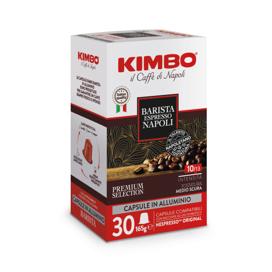 Kimbo Barista Espresso Napoli 30 бр. Nespresso съвместими капсули