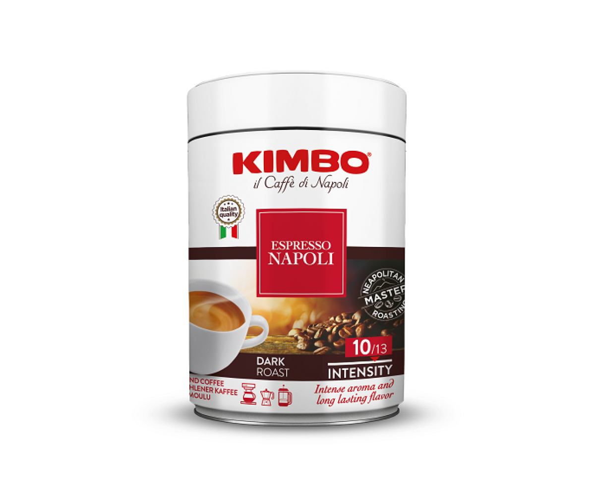 Kimbo Espresso Napoletano Мляно кафе в метална кутия, 250гр