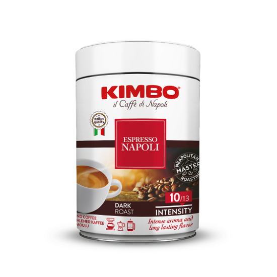 Kimbo Espresso Napoletano Мляно кафе в метална кутия, 250гр