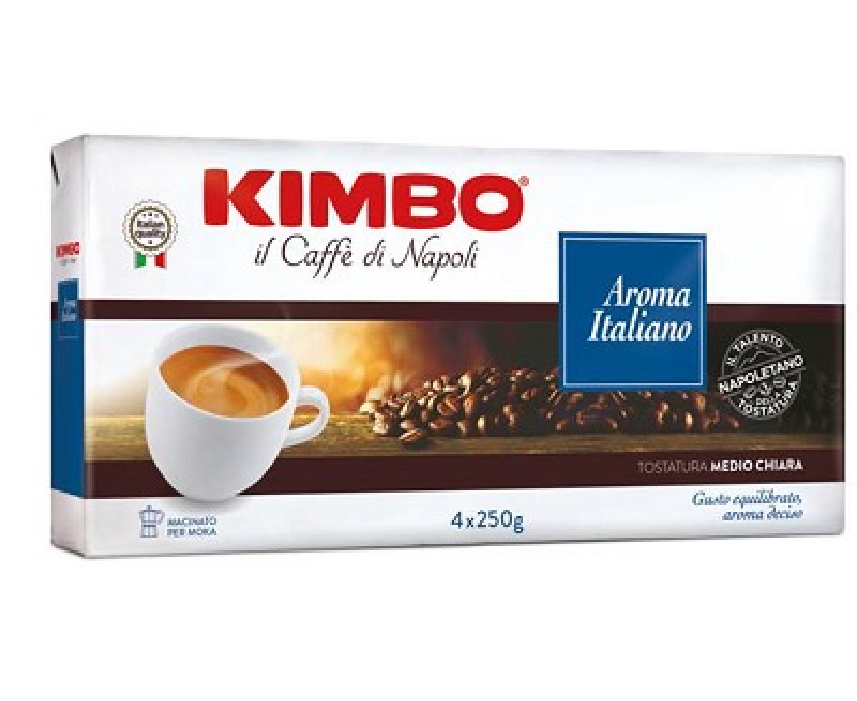 Kimbo Aroma Italiano мляно кафе 4x250 гр.