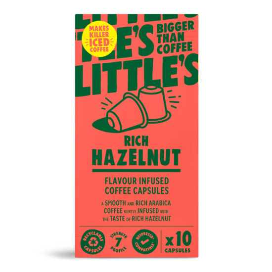 Little's Rich Hazelnut – 100% Арабика 10бр Nespresso съвместими капсули