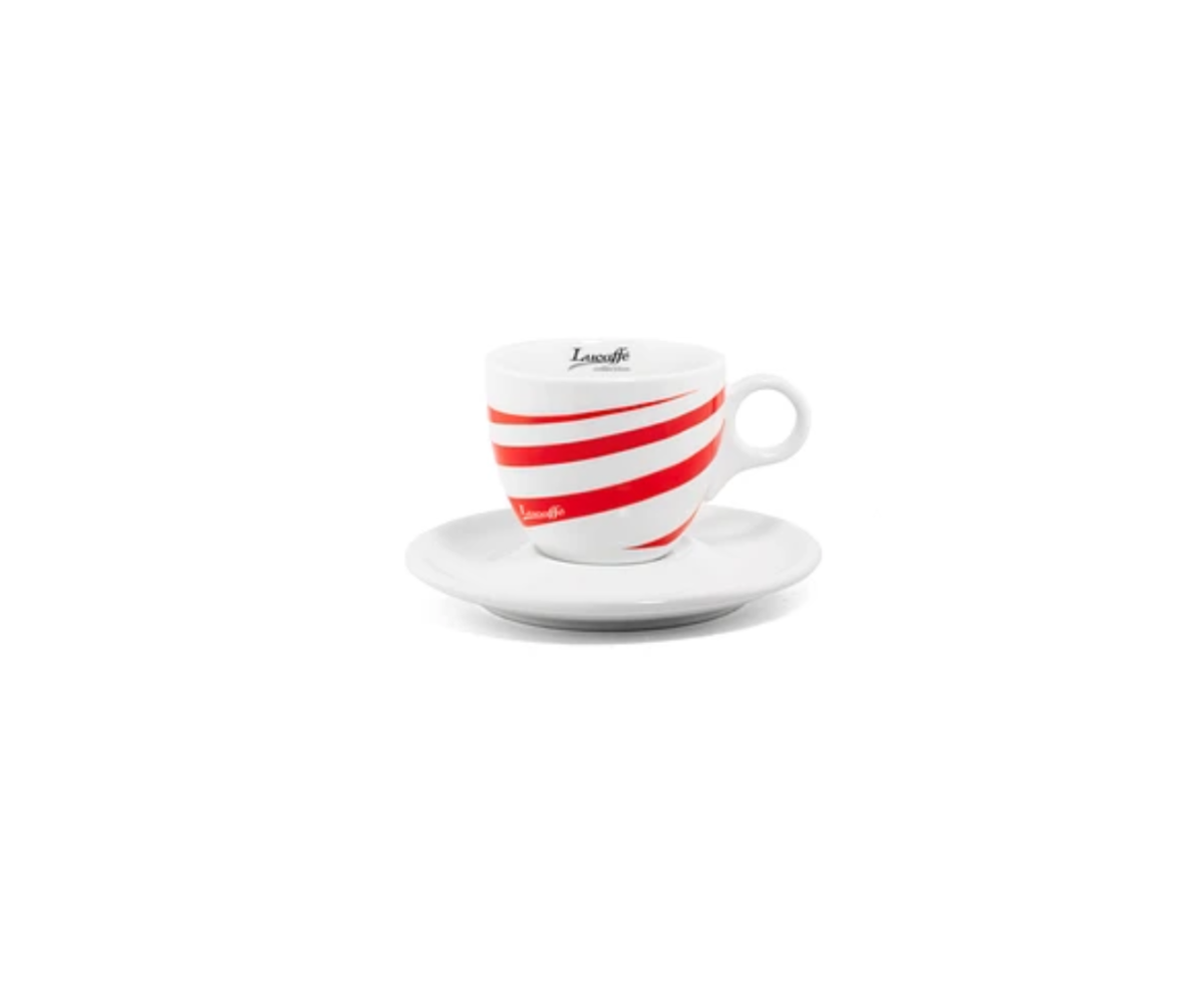 Порцеланова Чаша за Капучино Onde Red с чинийка | Others | Accessories |
