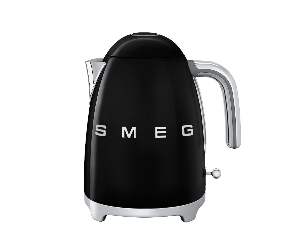 Термокана Smeg 50`s Style, черна 1.7л