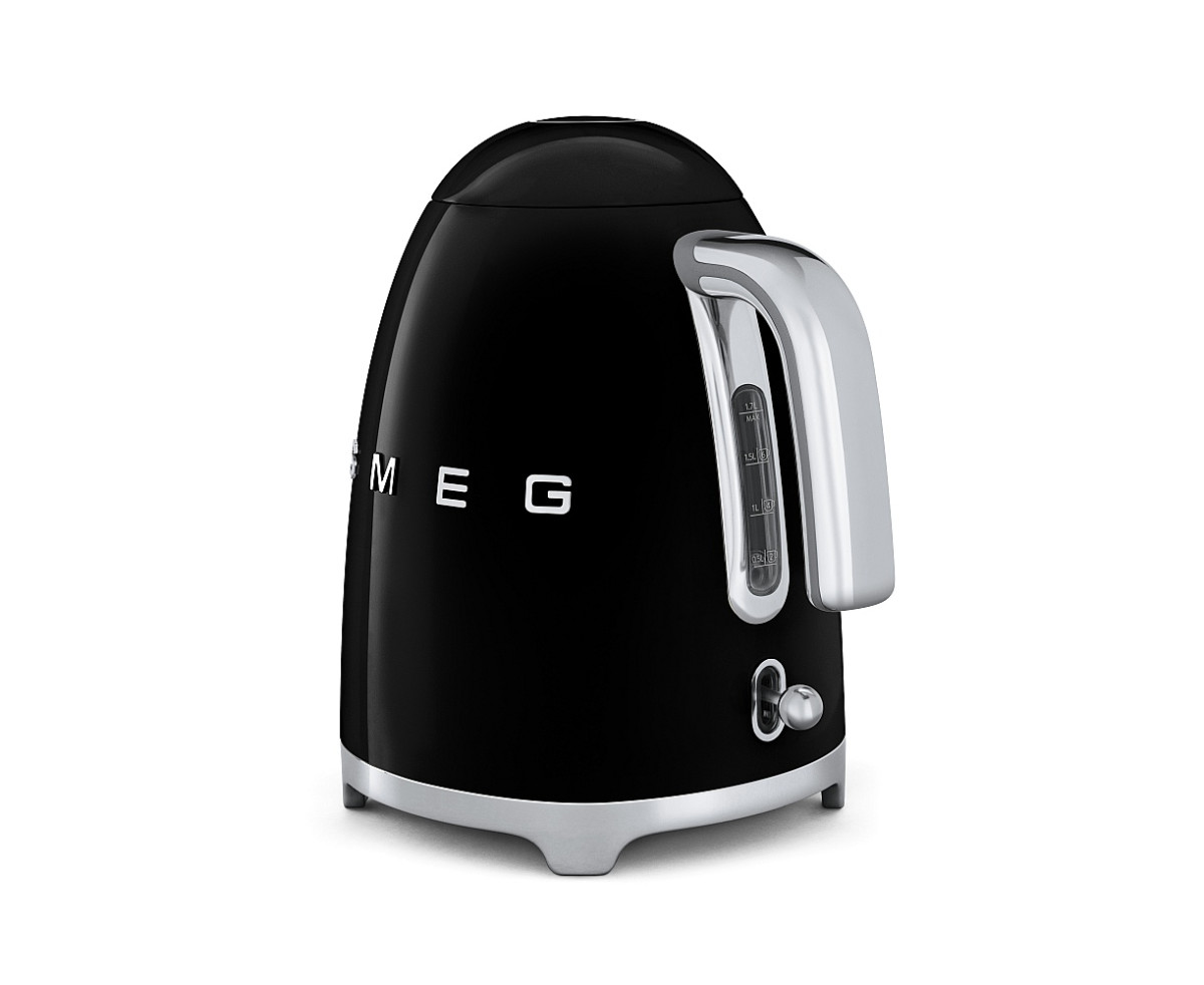 Термокана Smeg 50`s Style, черна 1.7л