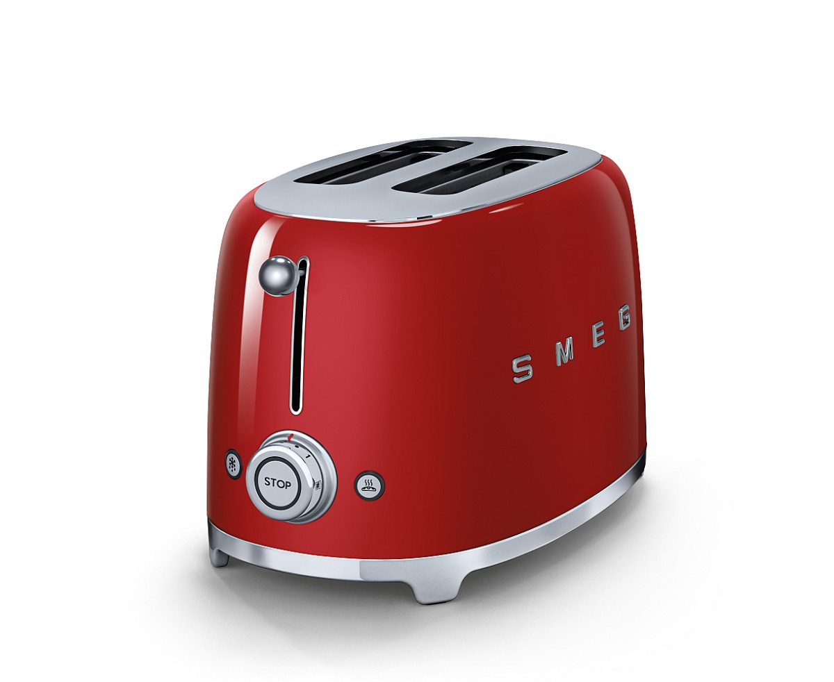 Smeg 50`s Style тостер цвят червен