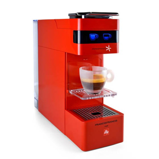 Кафемашина illy Francis Francis Y3.2 - червена, Iperespresso система