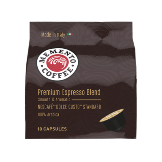 Memento Premium Espresso Blend Dolce Gusto съвместими капсули, 10бр