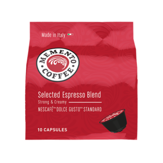 Memento Selected Espresso Blend Dolce Gusto съвместими капсули, 10бр