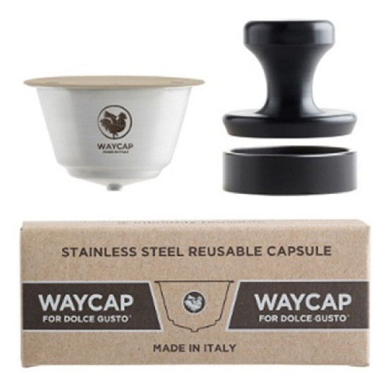 WAYCAP капсули за многократна употреба за Dolce Gusto кафемашина от неръждаема стомана- 1 бр