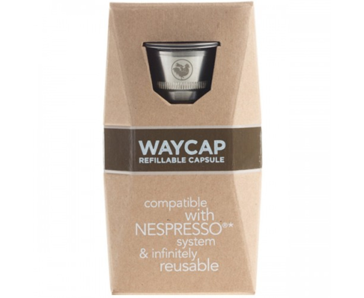 WAYCAP капсули за многократна употреба от неръждаема стомана за Nespresso кафемашина- 1 бр