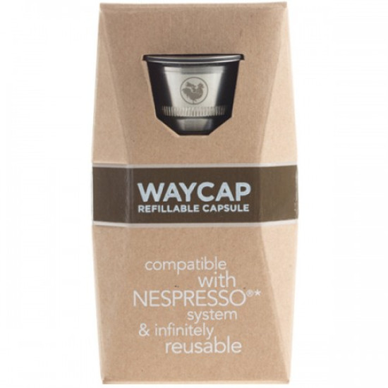 WAYCAP капсули за многократна употреба от неръждаема стомана за Nespresso кафемашина- 1 бр