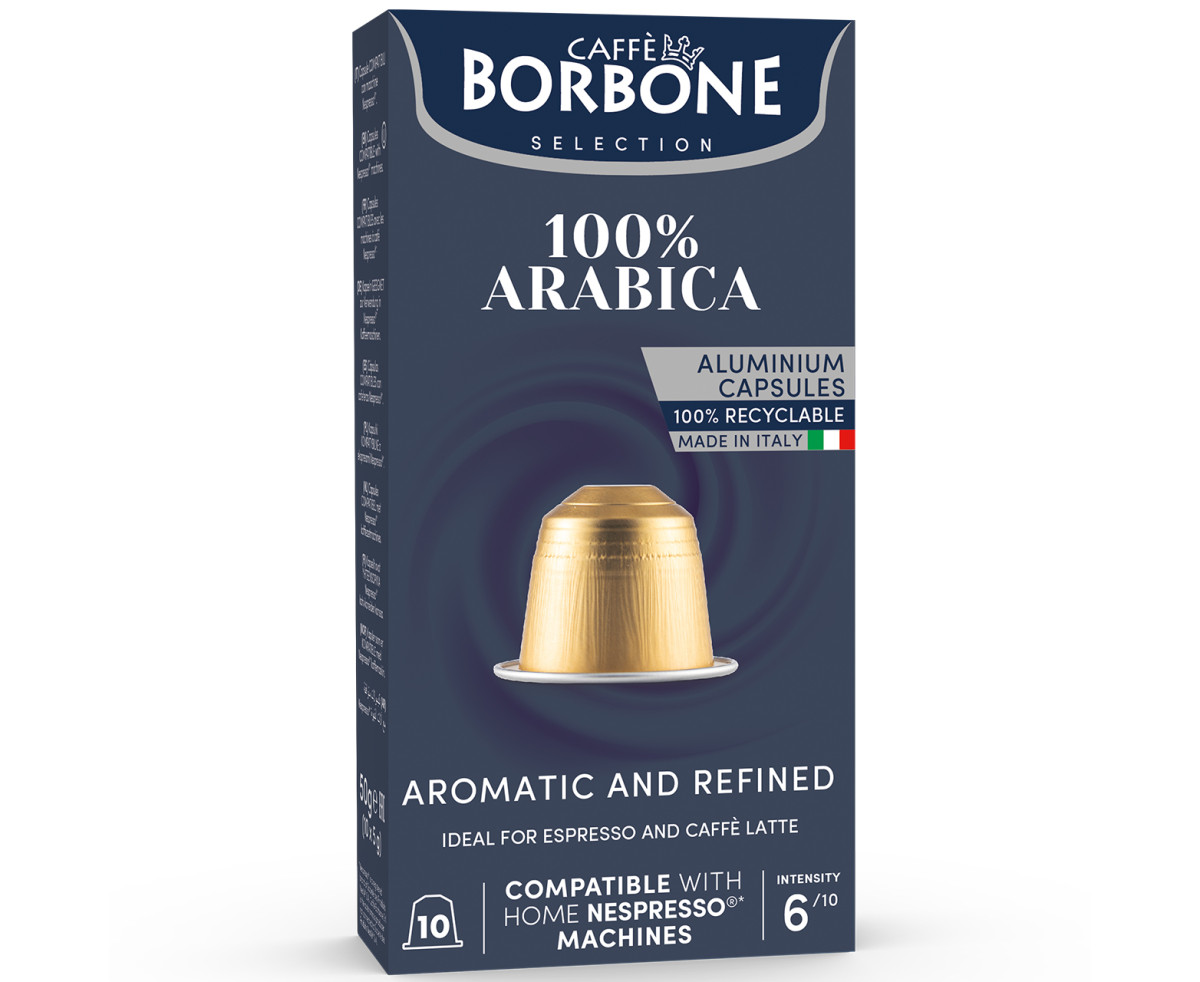 Borbone 100% Аrabica 10бр капсули съвместими за Nespresso кафемашина