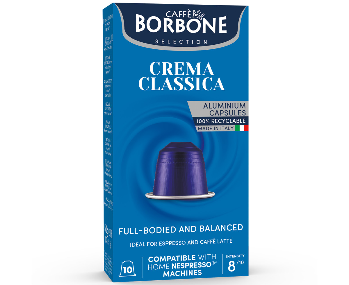 Borbone Crema Classico 10бр капсули съвместими за Nespresso кафемашина