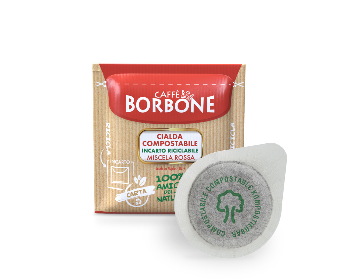 Borbone Red моно дози - 50 бр. e.s.e падове в кутия